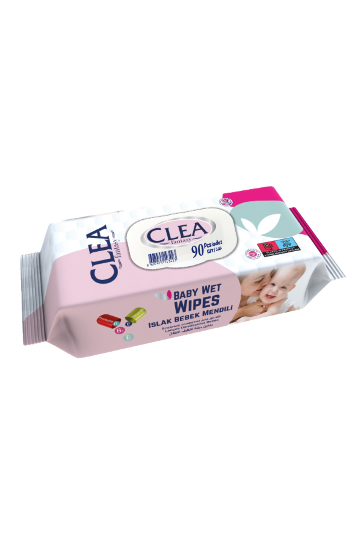 CLEA FANTASY ISLAK BEBEK HAVLUSU 90LI KAPAKLI(PEMBE)-