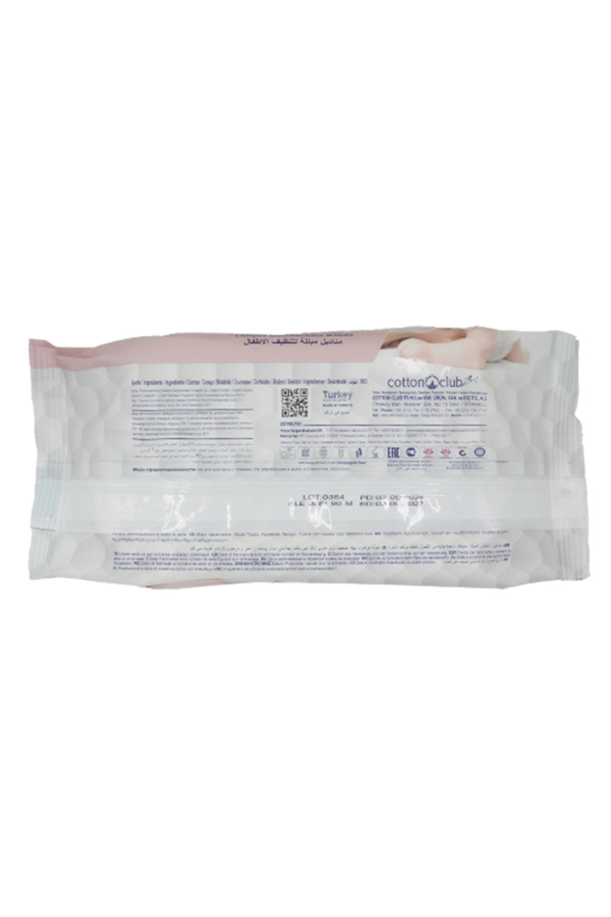 CLEA FANTASY ISLAK BEBEK HAVLUSU 90LI KAPAKLI(PEMBE)-
