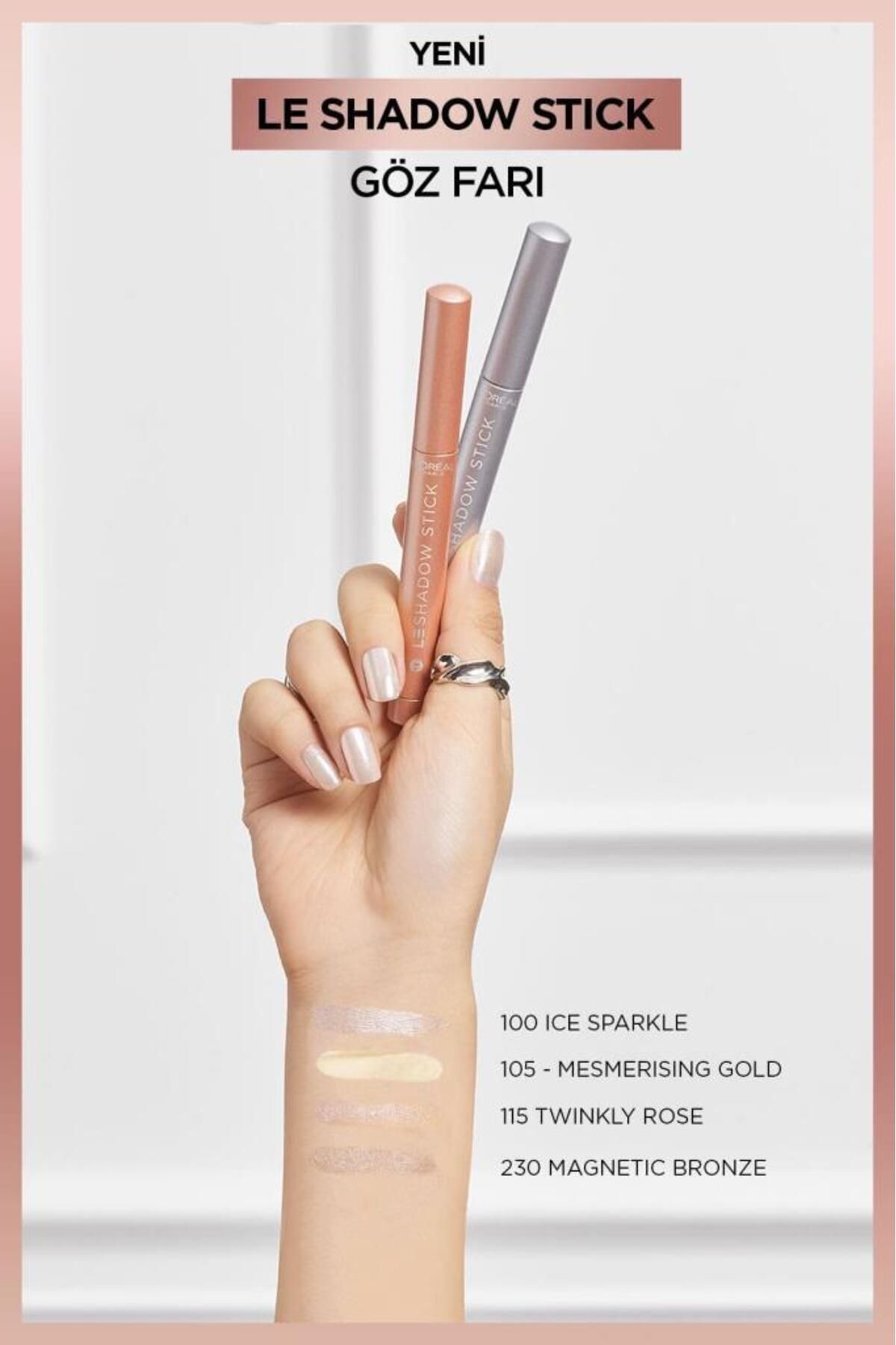 Loreal Paris Le Shadow Stick Göz Farı - 120 Magnetic Mauve-