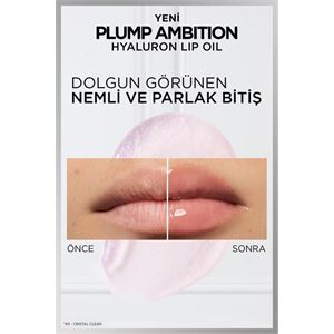 L'Oreal Paris Plump Ambition Hyaluron Lip Oil Besleyici ve Nemlendirici Dudak Parlatıcısı - 380 Rouge In Love-