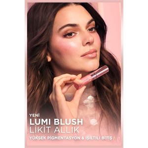 L'Oreal Paris Lumi Blush Likit Allık - Glowy Gold Pink-