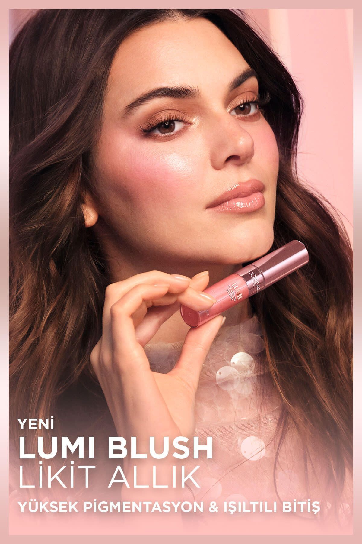 L'Oreal Paris Lumi Blush Likit Allık - Glowy Gold Pink-