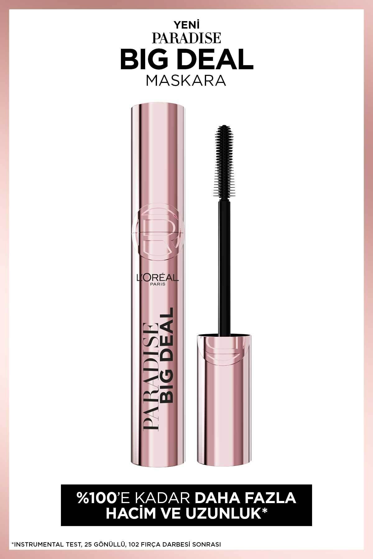 L'Oreal Paris Paradise Big Deal Maskara - Siyah 9.9 ml-