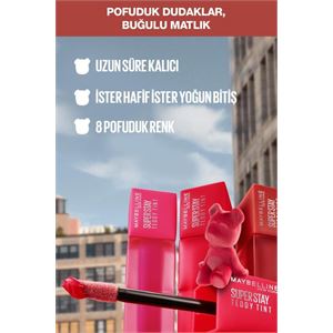 Maybelline New York Maybelline Super Stay Teddy Tint Uzun Süre Kalıcı Likit Mat Tint 40 Petalcore-