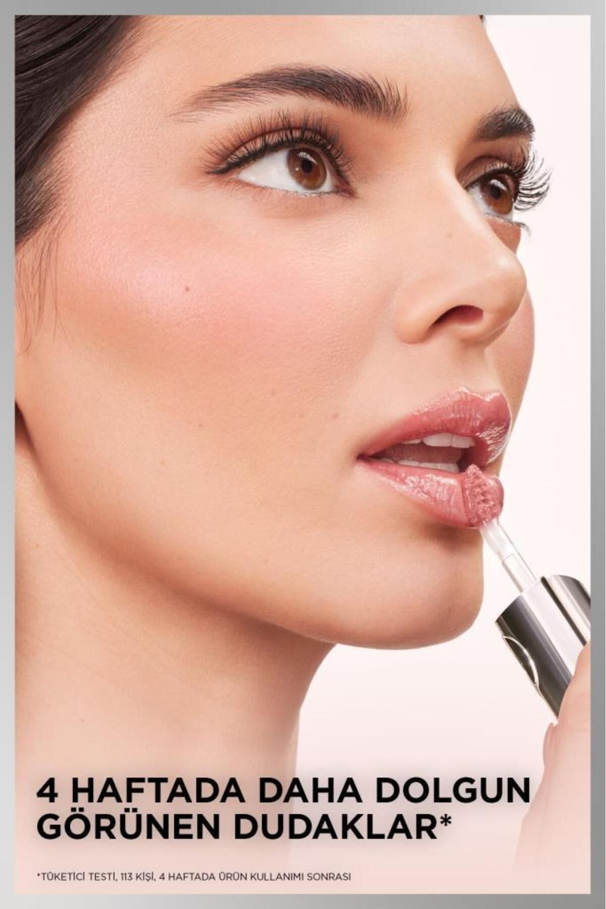 L'Oreal Paris Plump Ambition Hyaluron Lip Oil Besleyici ve Nemlendirici Dudak Parlatıcısı - 101 Cristal Clear-