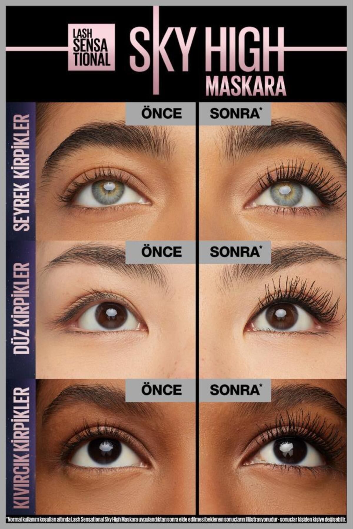 Maybelline New York Space Diamond Elmas Işıltılı Maskara-