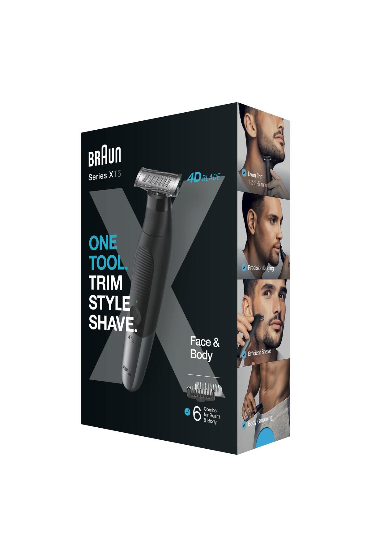 BRAUN SERİES X XT 5200 SAKAL ŞEKİLLENDİRME VE TIRAŞ MAKİNESİ-
