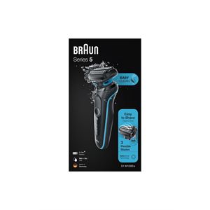 BRAUN YENİ SERİ 5 M1000S KABLOSUZ TIRAŞ MAKİNESİ. AUTOSENSE. EASYCLEAN. EASYCLİCK. ISLAK & KURU-