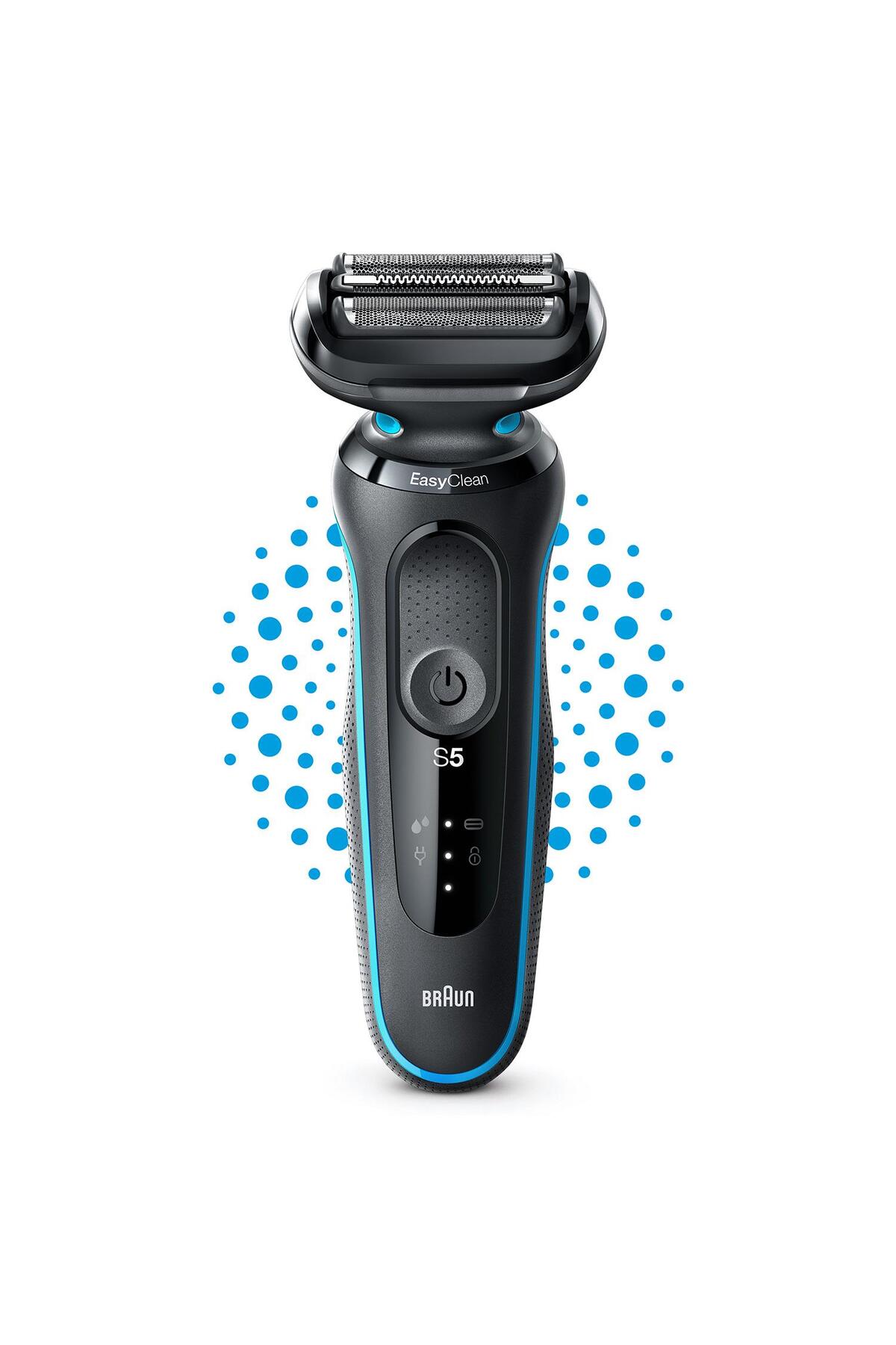 BRAUN YENİ SERİ 5 M1000S KABLOSUZ TIRAŞ MAKİNESİ. AUTOSENSE. EASYCLEAN. EASYCLİCK. ISLAK & KURU-