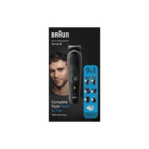 BRAUN SERİES 5 MGK5420 HEPSİ BİR ARADA ŞEKİLLENDİRME SETİ. 9’U 1 ARADA ERKEK BAKIM KİTİ-