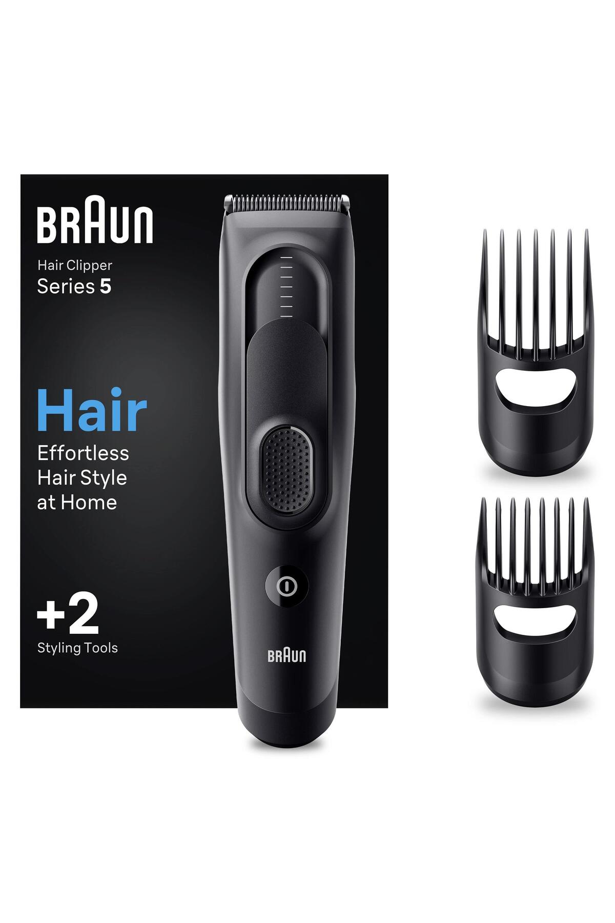 Braun Series 5 HC5330, Erkekler İçin 17 Uzunluk Ayarına Sahip Saç Kesme Makinesi-