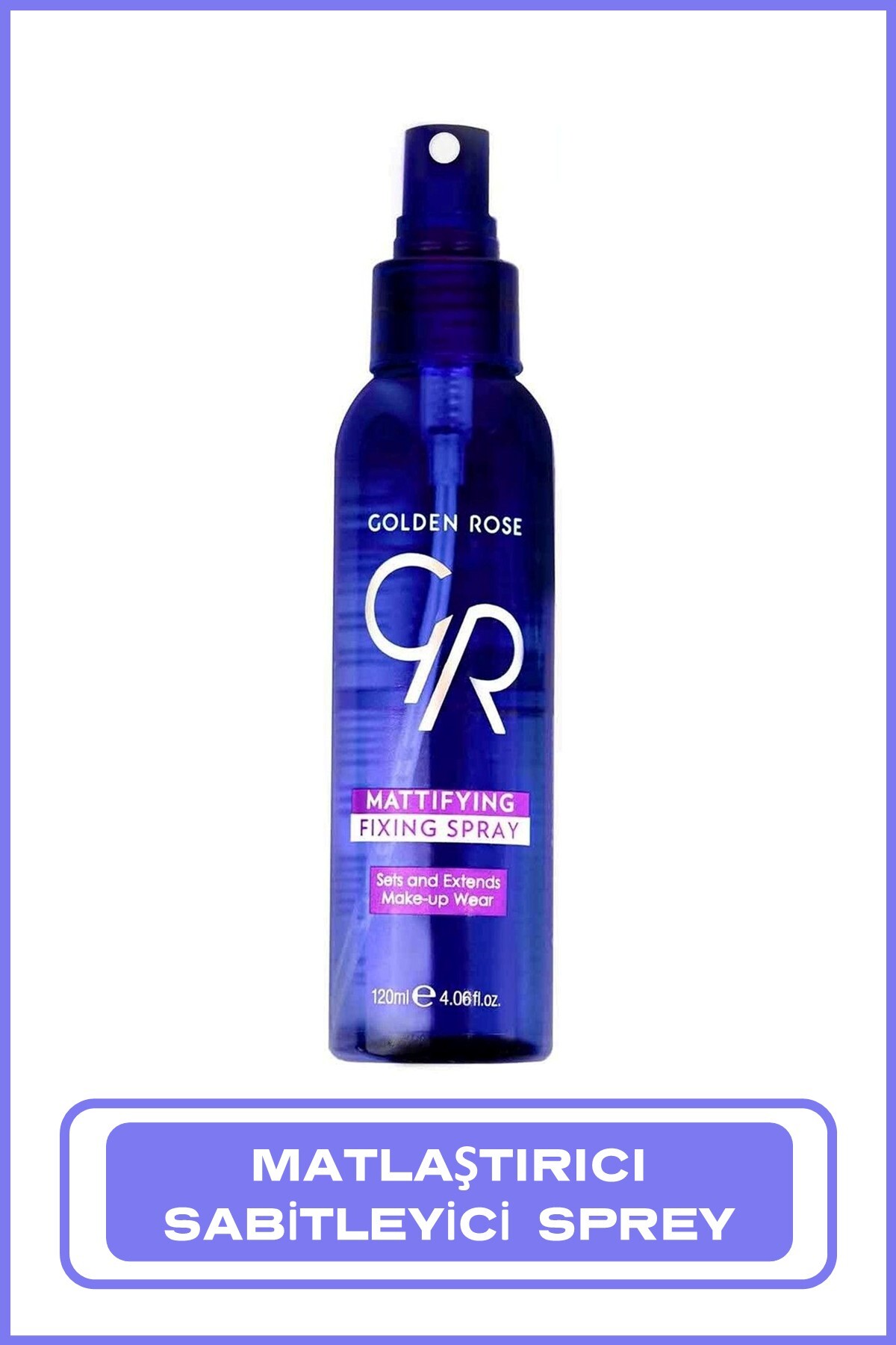 GOLDEN ROSE MATTİFYİNG FİXİNG SPRAY - MATLAŞTIRICI SABİTLEYİCİ SPREY-