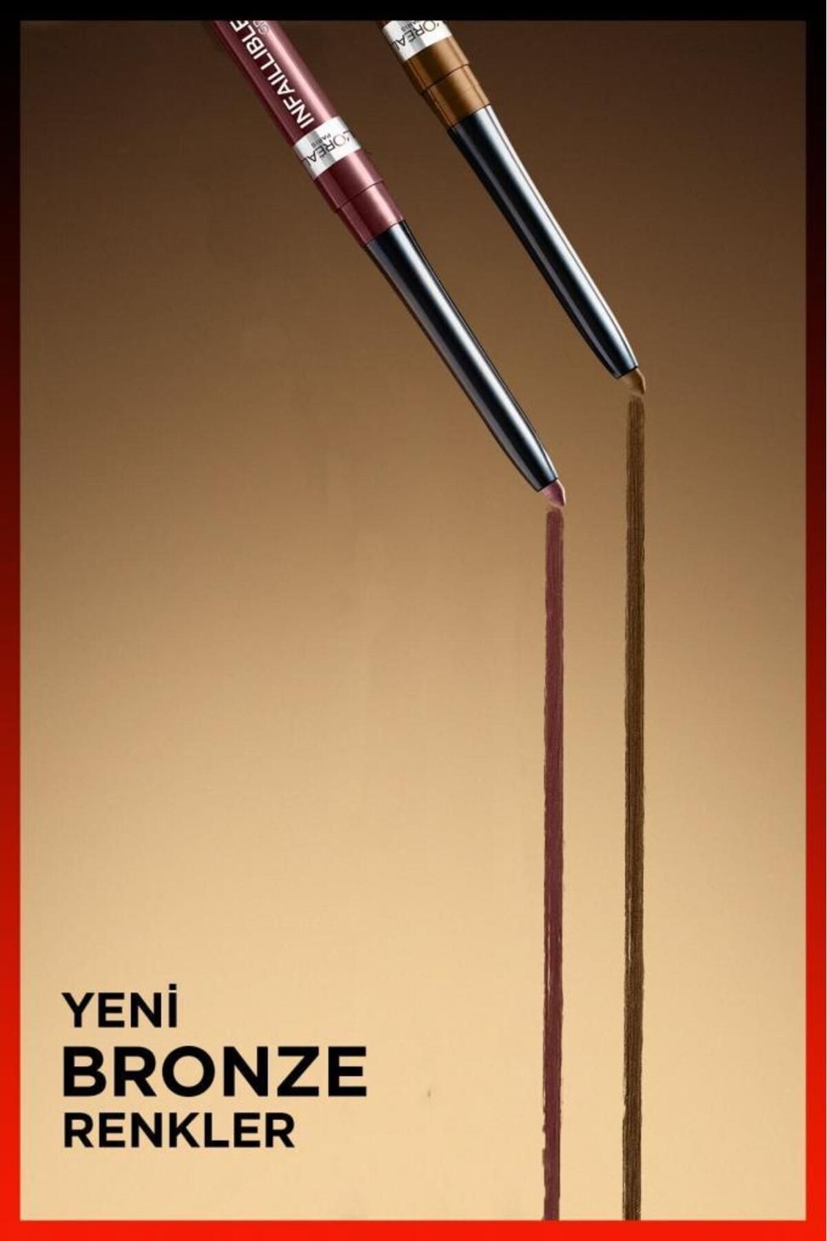 LOREAL PARİS INFAİLLİBLE GEL AUTOMATİC EYELİNER - JEL GÖZ KALEMİ NO: 12 BRONZED ESPRESSO-
