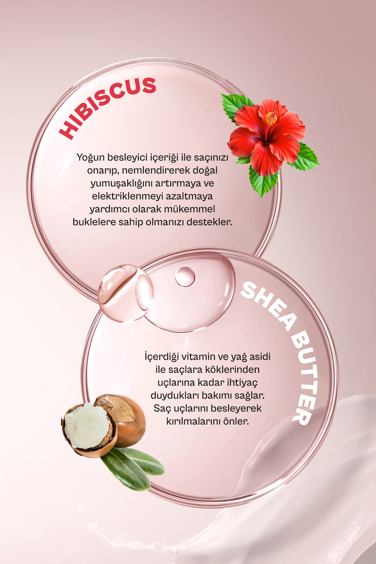 URBAN CARE HİBİSCUS&SHEA BUTTER KIVIRCIK VE DALGALI SAÇLARA ÖZEL SHAKE N REPAİR 7/24 ONARICI BAKIM KÖPÜĞÜ-150ML-