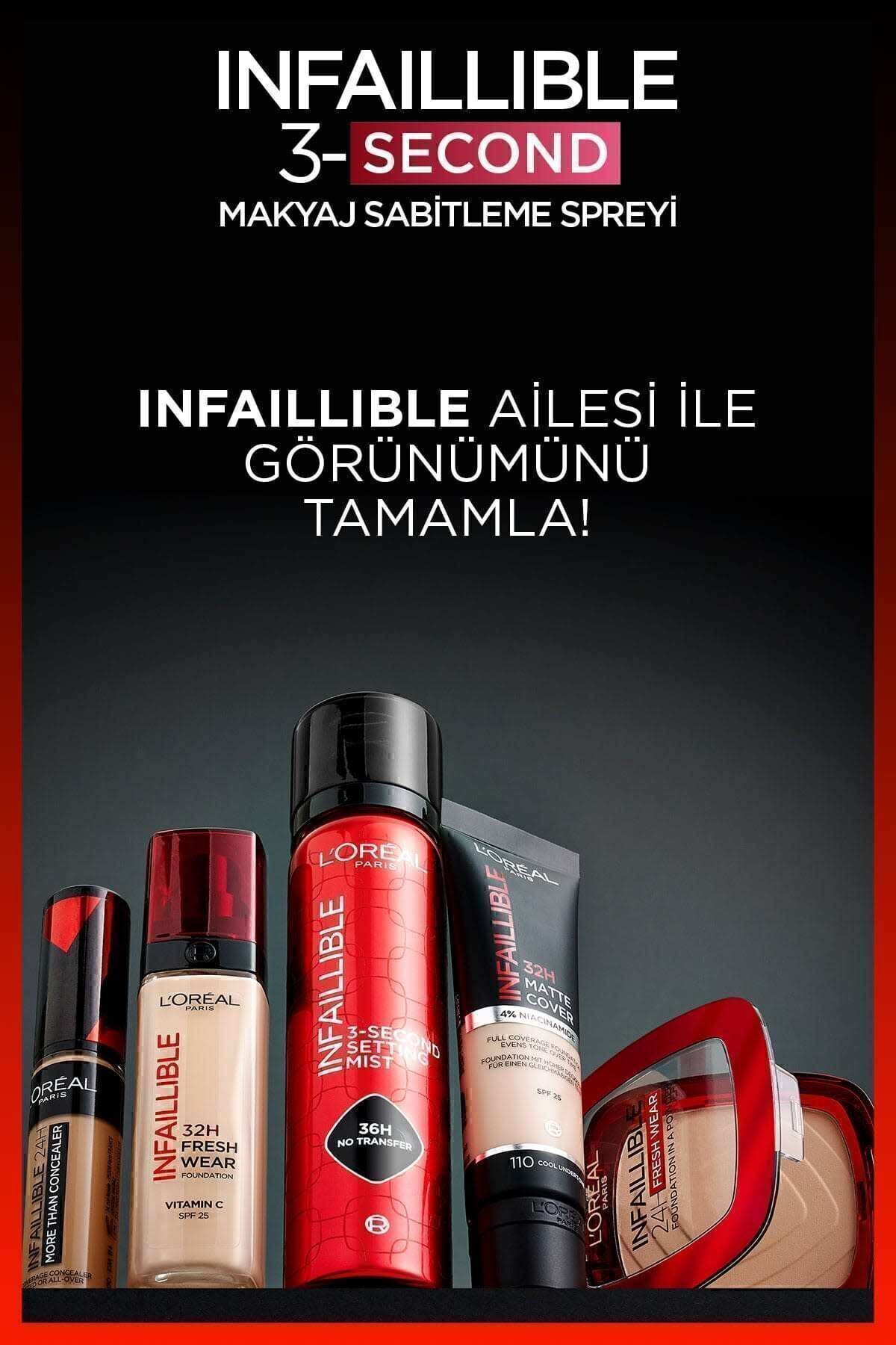 LOREAL PARİS MAKYAJ SABİTLEME SPREYİ-
