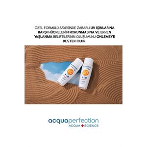 ACQUA PERFECTİON SUN SCREEN GÜNEŞ KORUYUCU LOSYON SPF 50 200 ML-