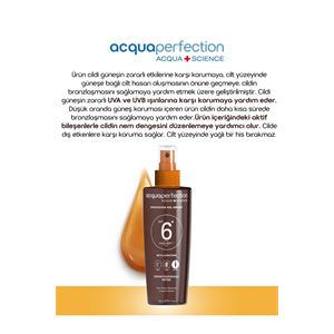 ACQUA PERFECTİON YOĞUN BRONZLAŞTIRICI YAĞ 200ML SPF 6 KORUMALI KAKAO KAROTEN YAĞ NEMLENDİRİCİ ETKİLİ-