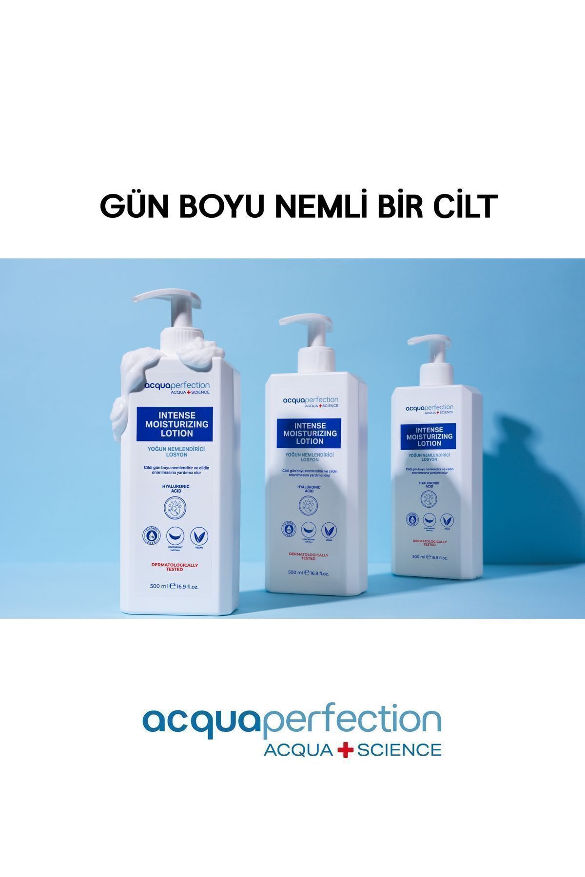 ACQUA PERFECTİON INTENSE MOİSTURİZİNG YOĞUN NEMLENDİRİCİ EL - YÜZ - VÜCUT LOSYONU 500ML-