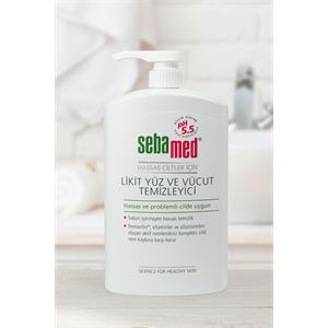 SEBAMED LİKİT YÜZ & VÜCUT TEMİZLEYİCİ 1000 ML-