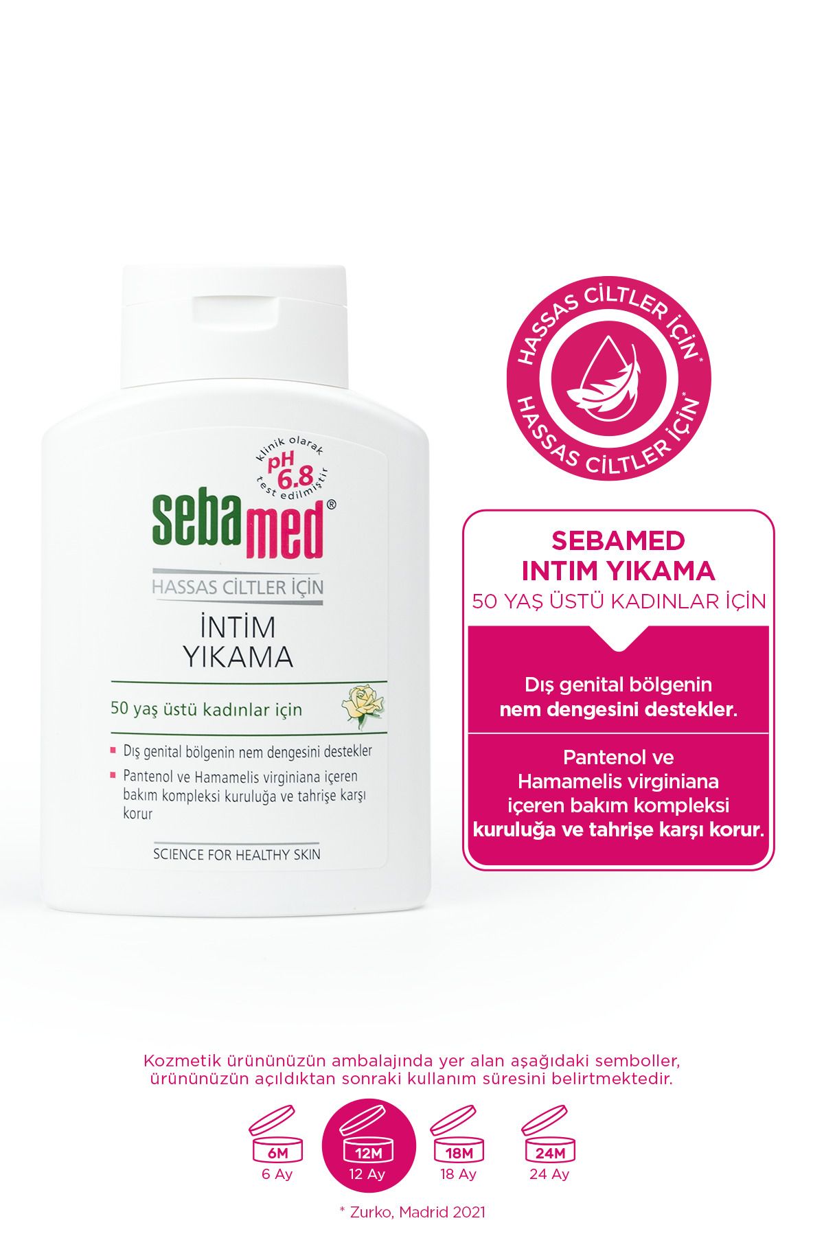 SEBAMED INTİM MENAPOZ 200 ML PH 6.8-