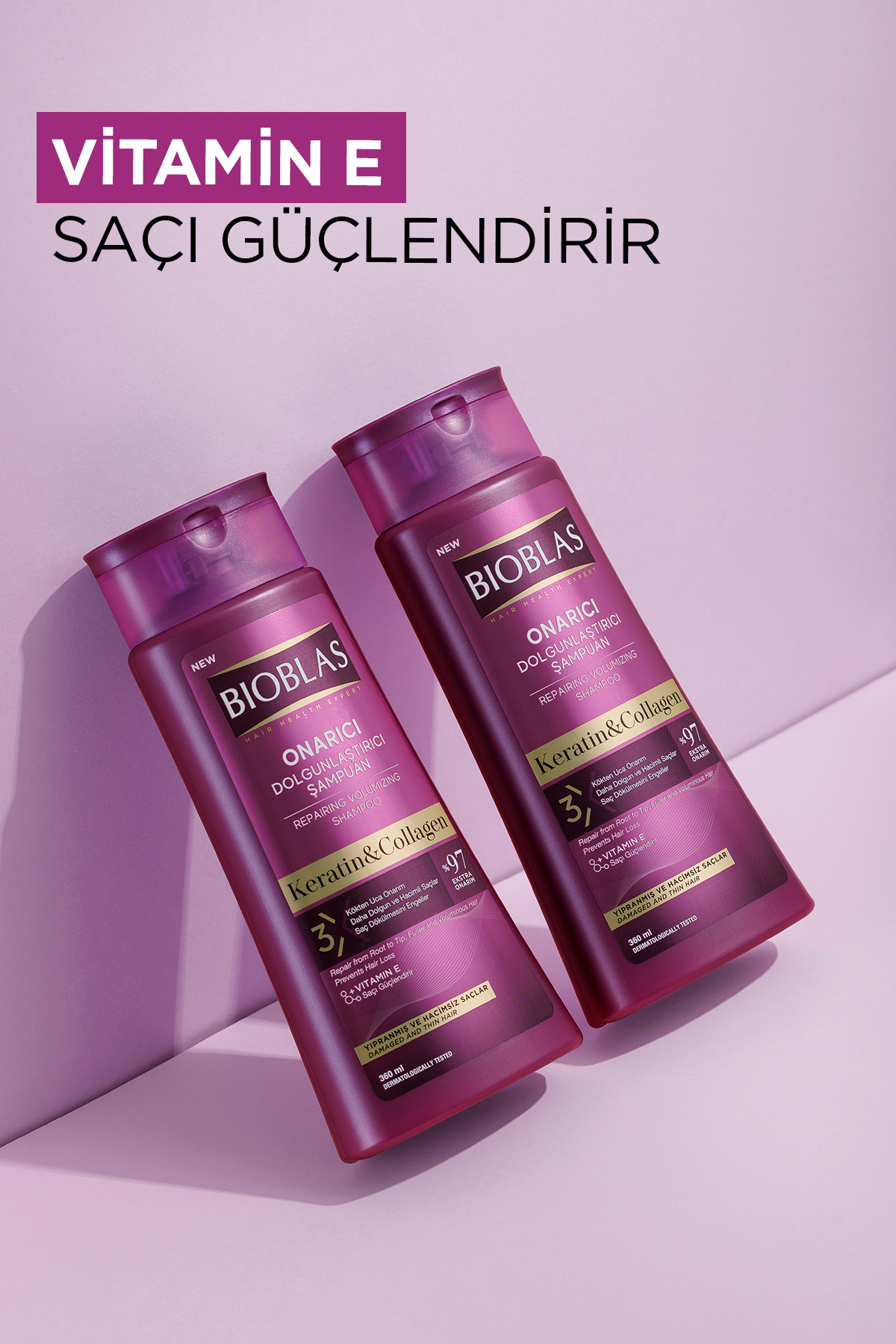 BİOBLAS SAÇ DÖKÜLMESİNE KARŞI KOLAJEN ŞAMPUAN 360ML-