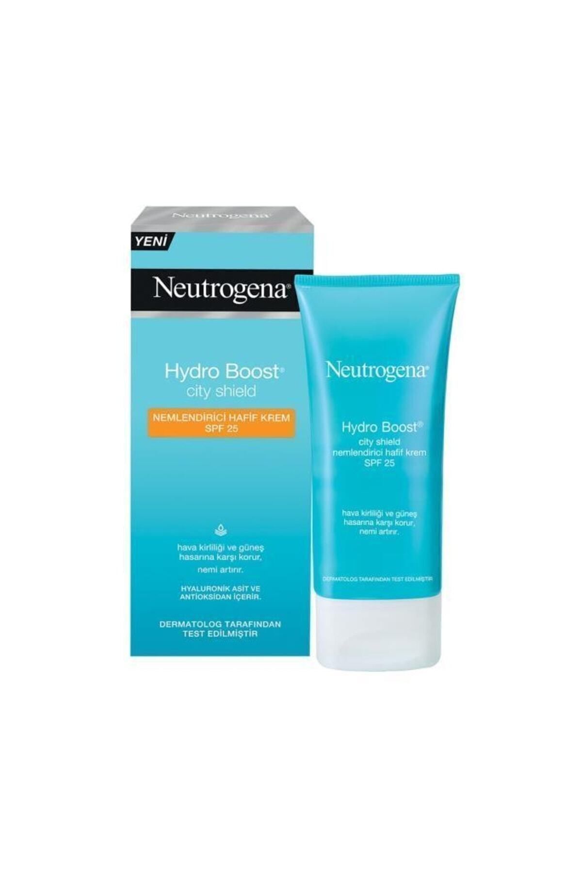 NEUTROGENA HYDRO BOOST CİTY SHİELD SPF25 NEMLENDİRİCİ 50ML-