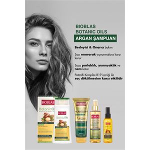 BİOBLAS BOTANİC OİLS ARGAN YAĞLI ŞAMPUAN 360 ML-
