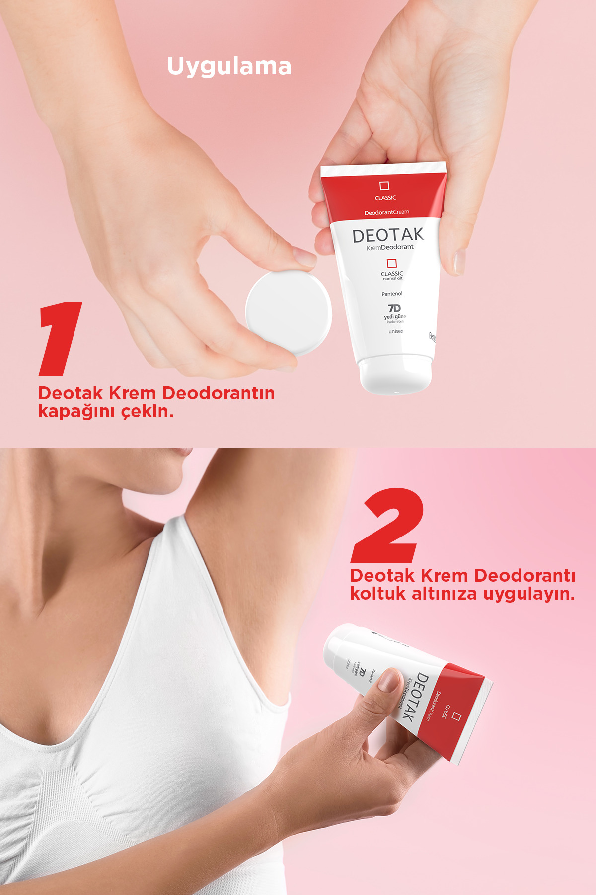 NORMAL CİLTLER IÇİN KLASİK KREM DEODORANT 35ML-