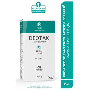DEOTAK FRESH KREM DEODORANT 35 ML-