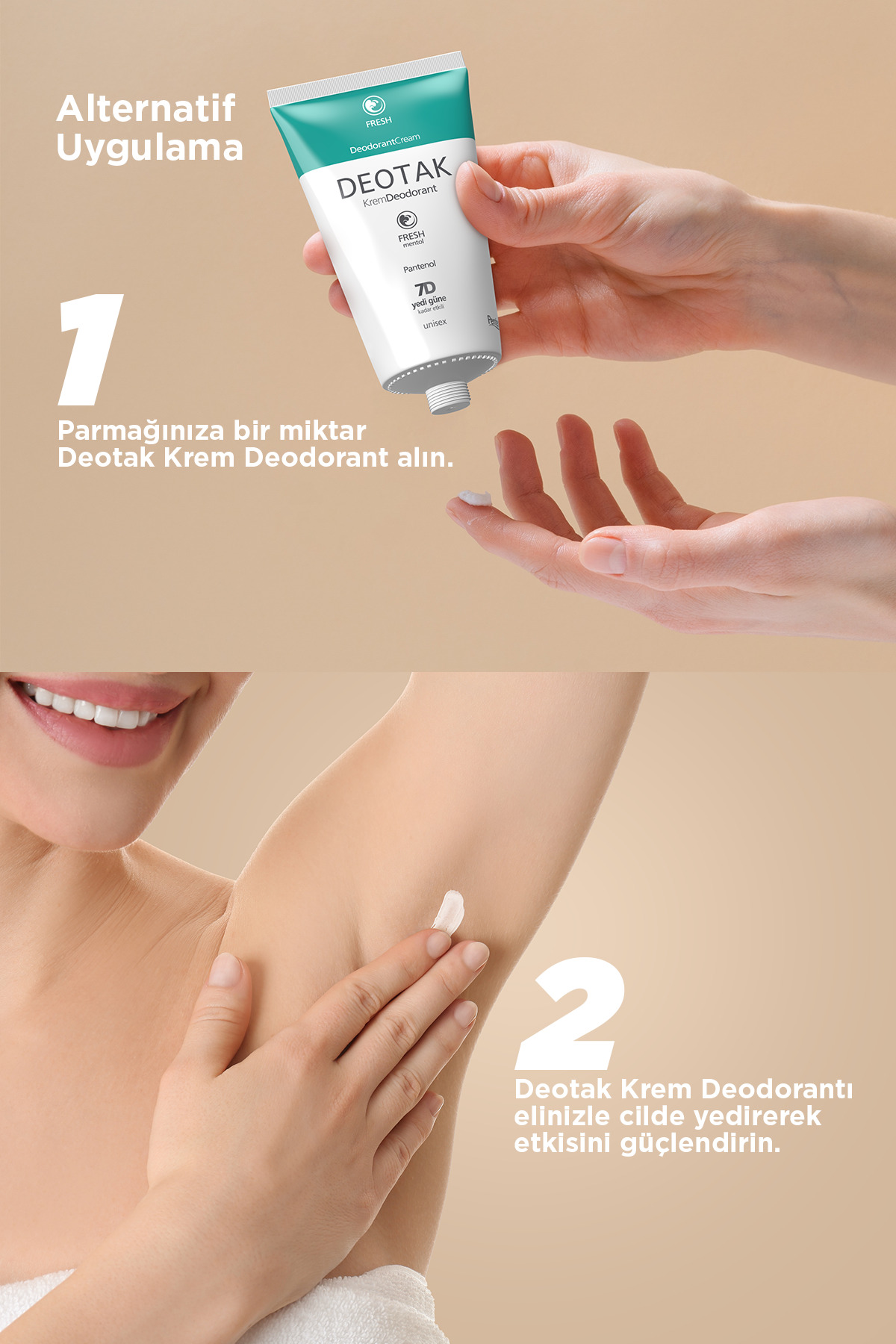 DEOTAK FRESH KREM DEODORANT 35 ML-