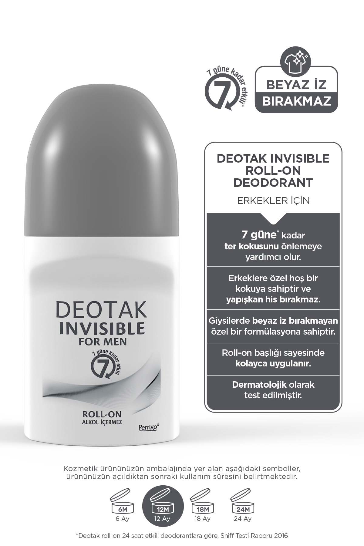Deotak Invisible Men Roll On Deodorant 35 ml-