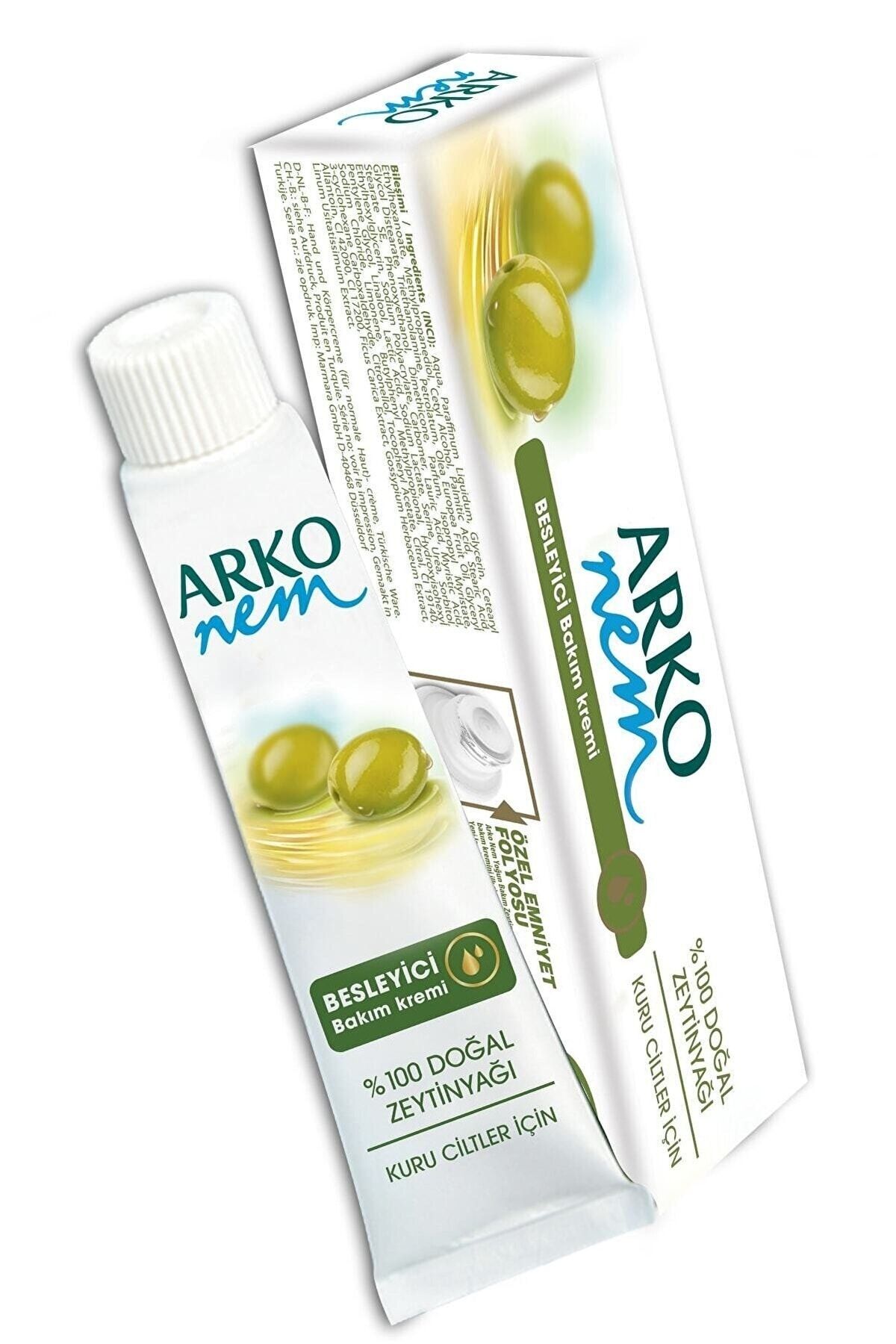 ARKO NEM ZEYTİNYAĞLI DOĞAL BAKIM KREMİ 20 CC-