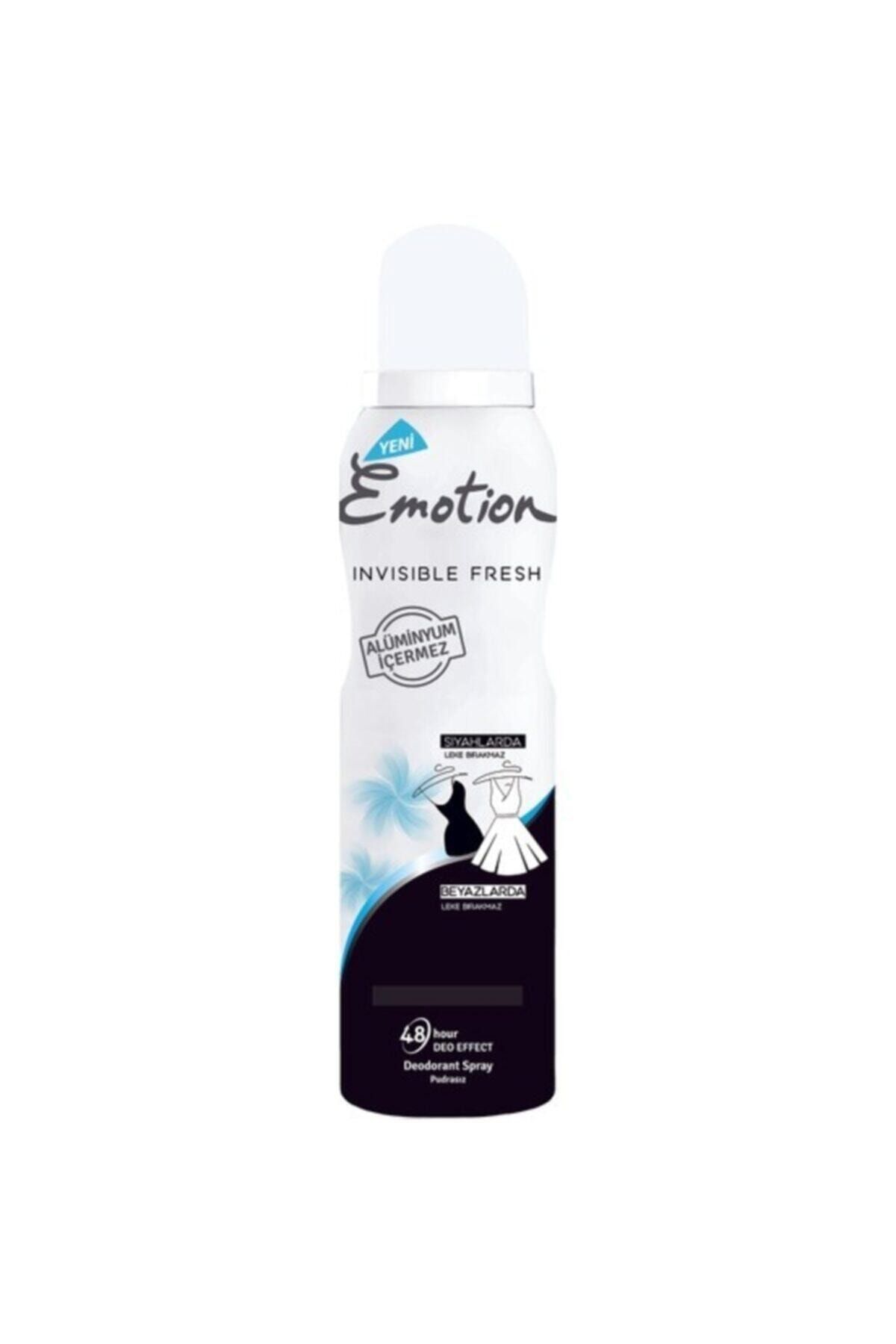 EMOTİON  B&W İNVİSİBLE FRESH DEODORANT 150 ML-