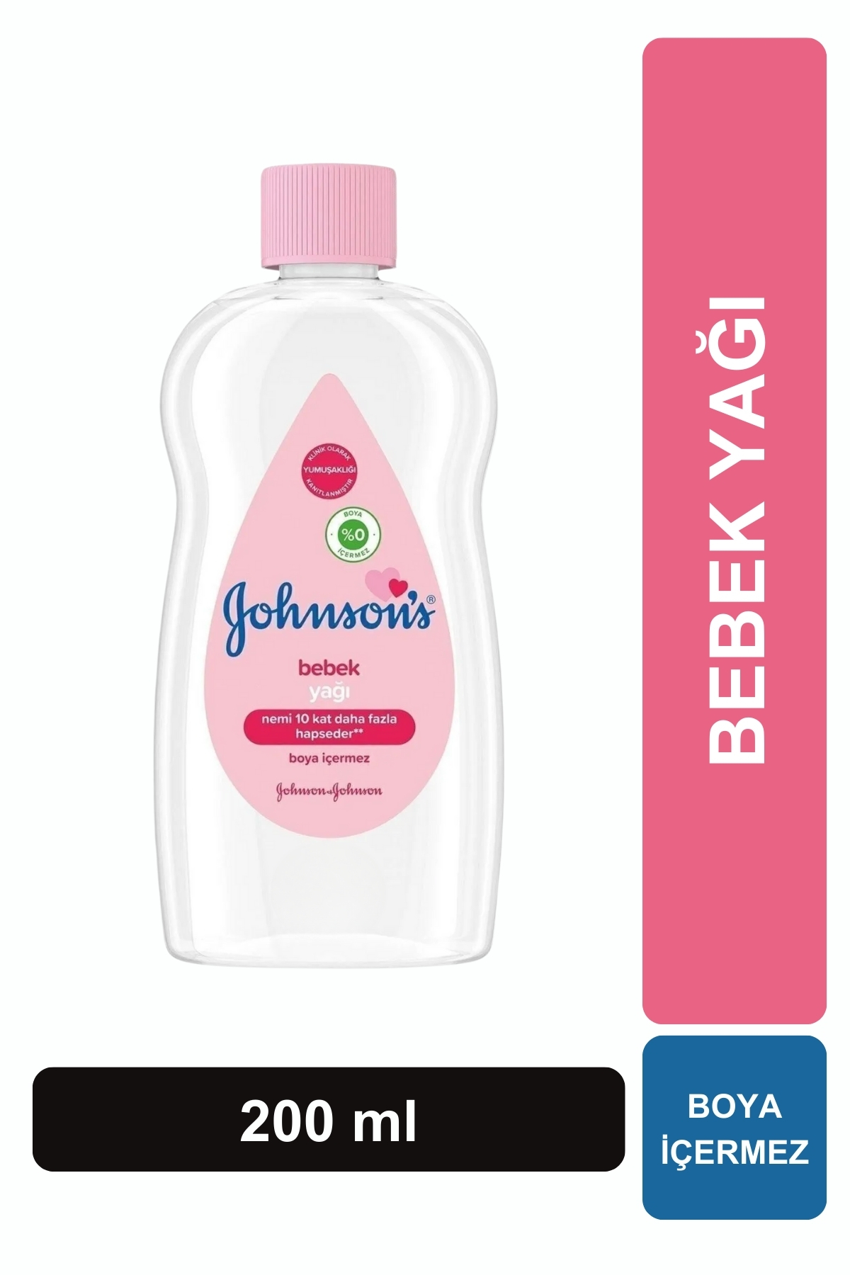 JOHNSONS BABY BEBEK YAĞI 200 ML-
