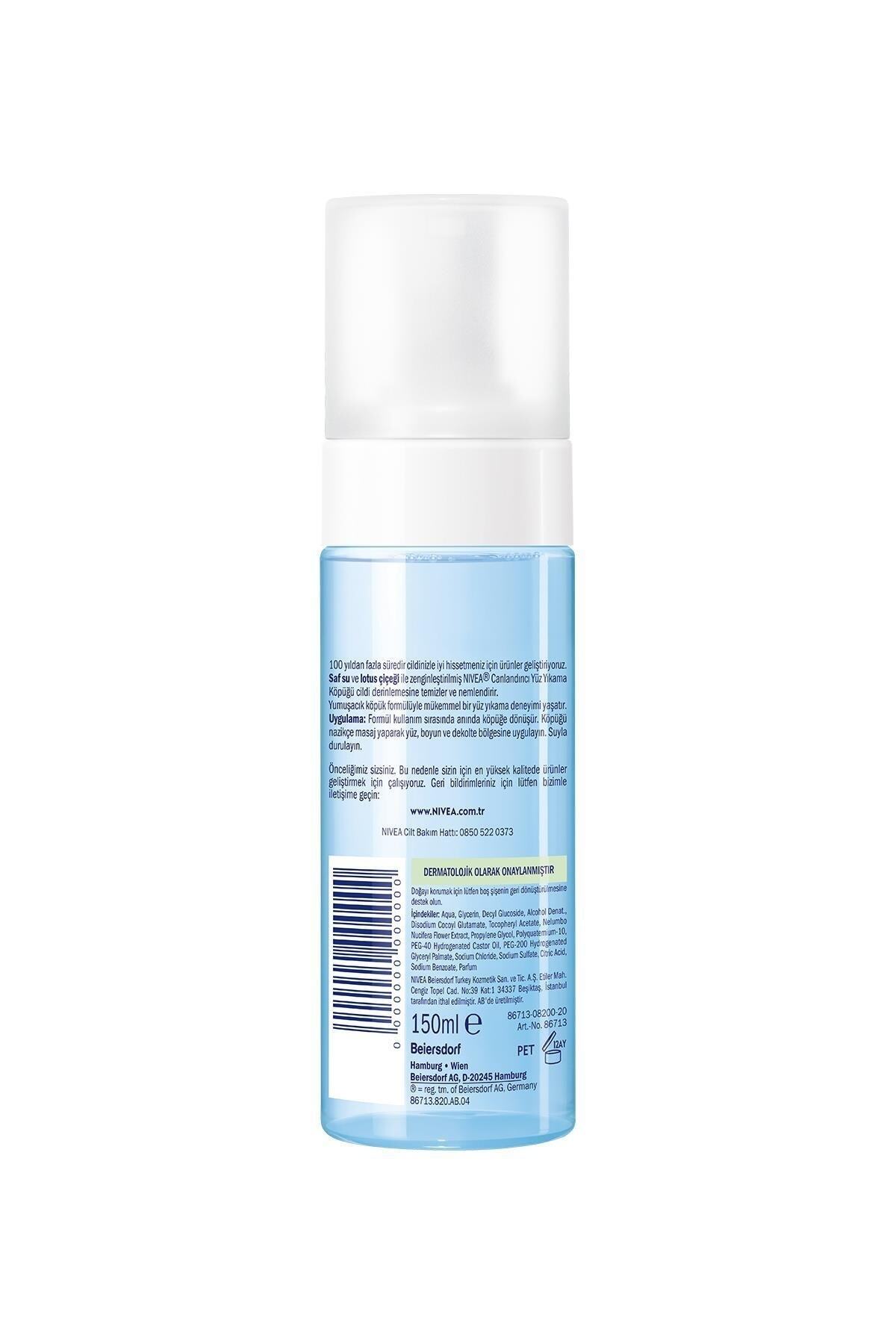 NİVEA NIVIS YÜZ YIKAMA KÖPÜĞÜ NORMAL CİLT 150 ML-