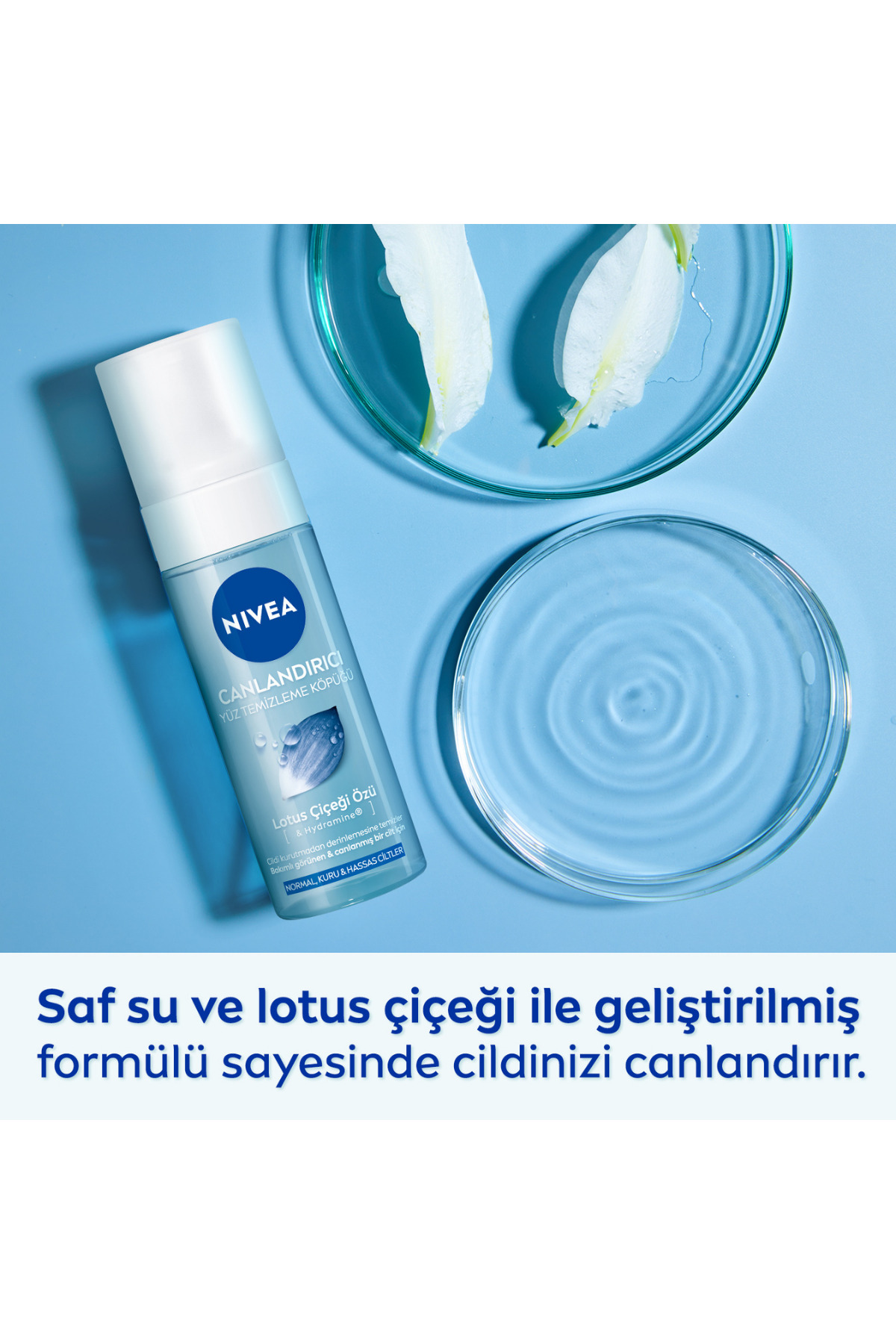 NİVEA NIVIS YÜZ YIKAMA KÖPÜĞÜ NORMAL CİLT 150 ML-