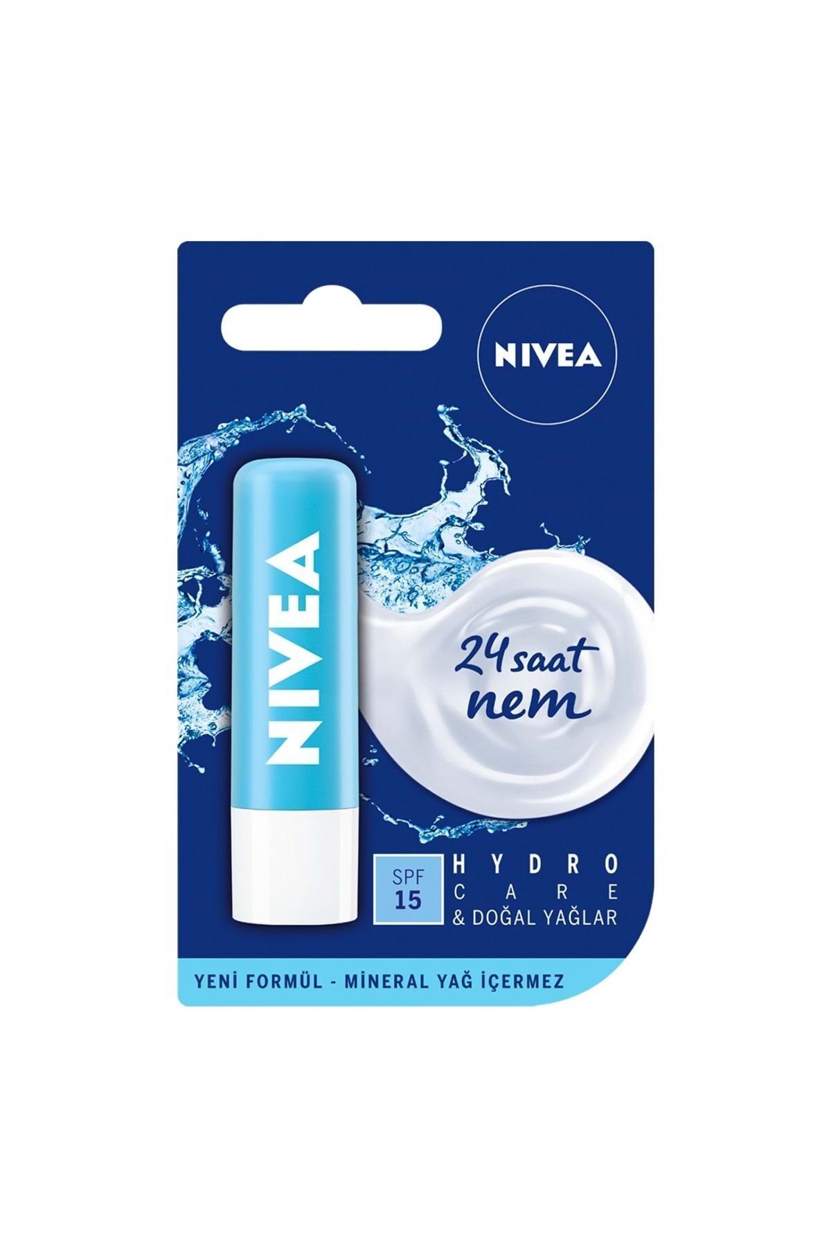 NİVEA UZUN SÜRELİ NEMLENDİRME DUDAK BAKIM STICK 4,8G-