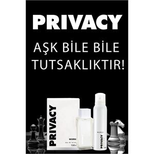 PRİVACY WOMAN  EDT 100 ML KADIN PARFÜM & 150 ML-
