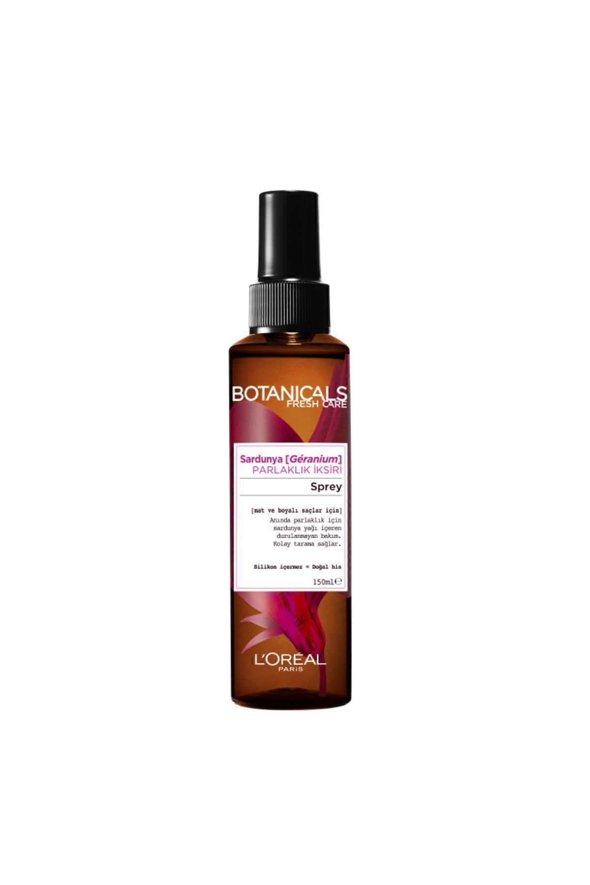 BOTANİCALS SARDUNYA PARLAKLIK SAÇ SPREYİ 150 ML-