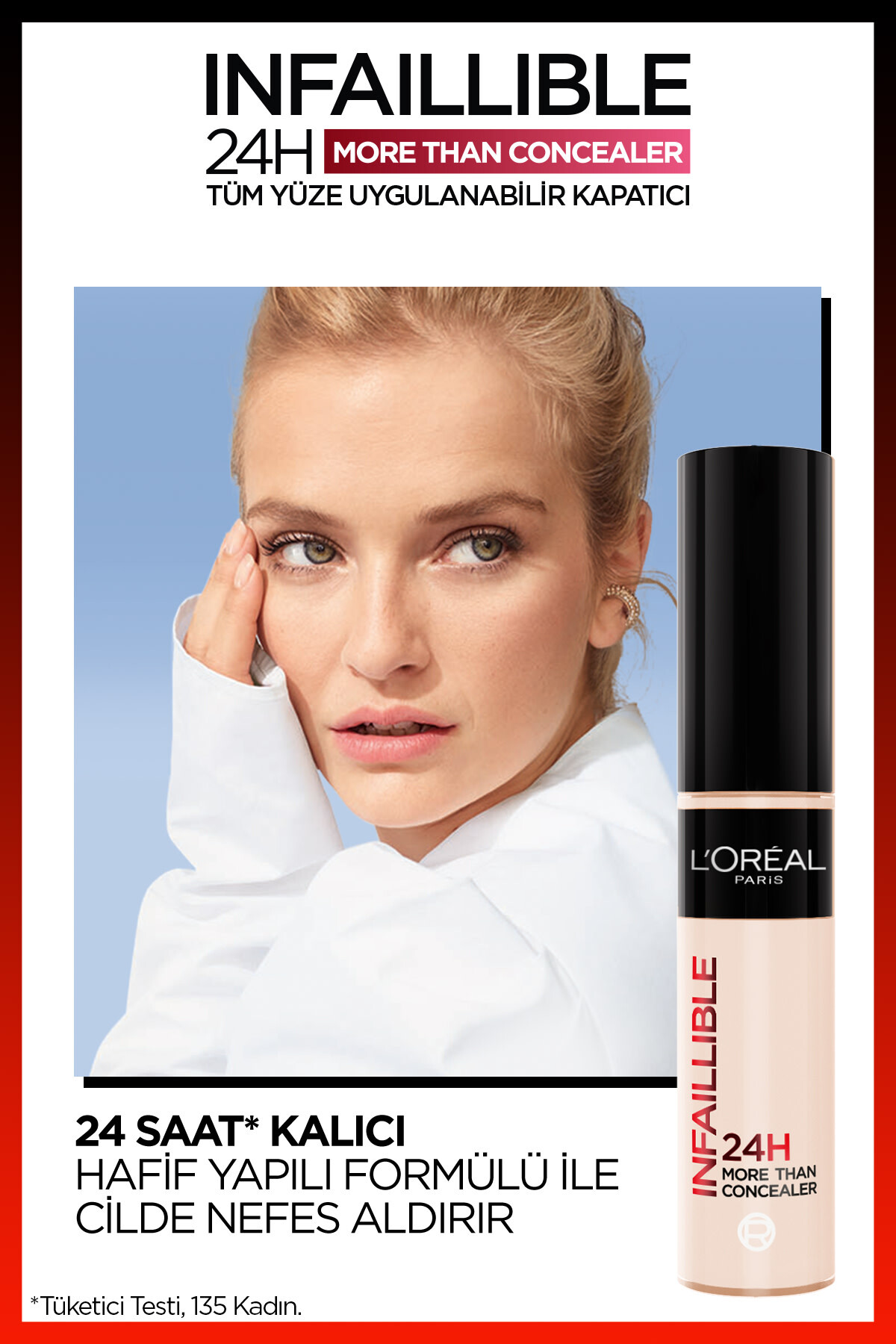 LOREAL PARİS TÜM YÜZE UYGULANABİLİR KAPATICI 326 VANİLLA-