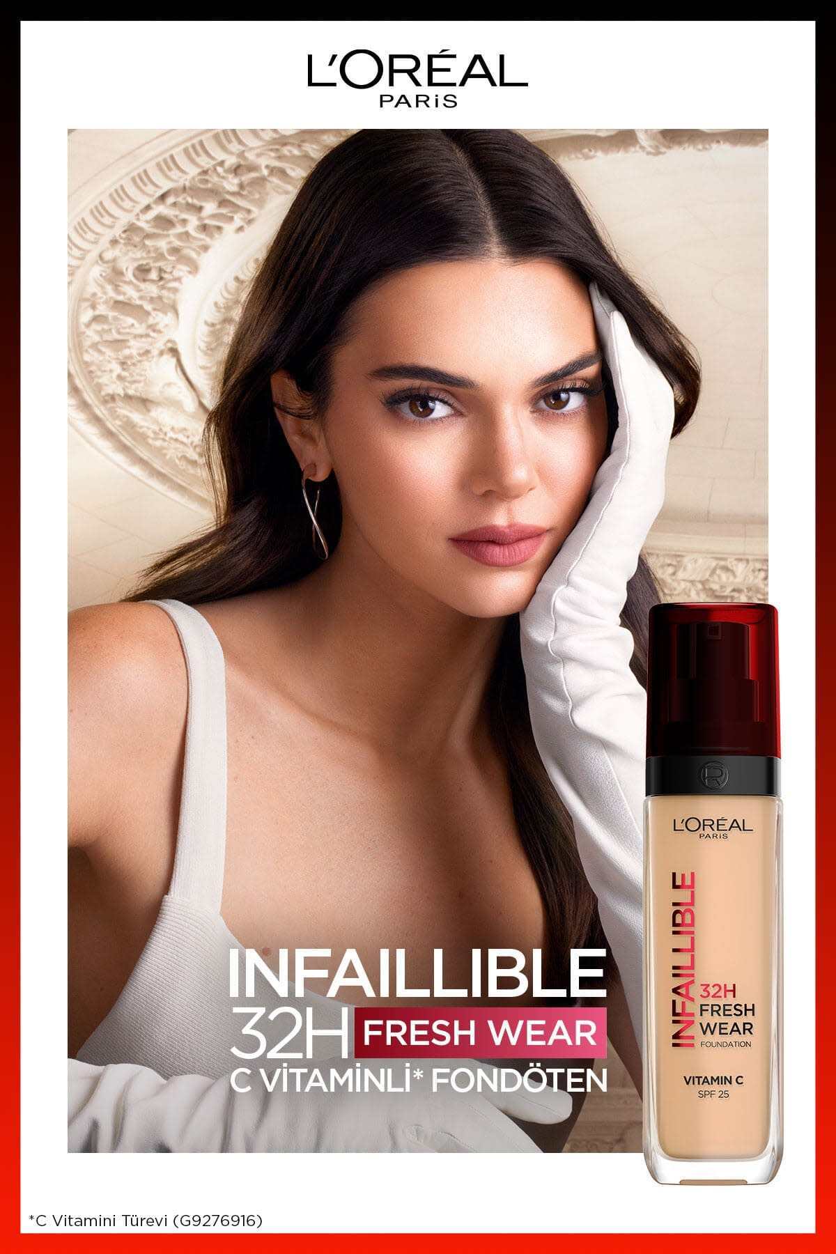 LOREAL PARİS UZUN SÜRE KALICI FONDÖTEN  145 BEİGE ROSE-