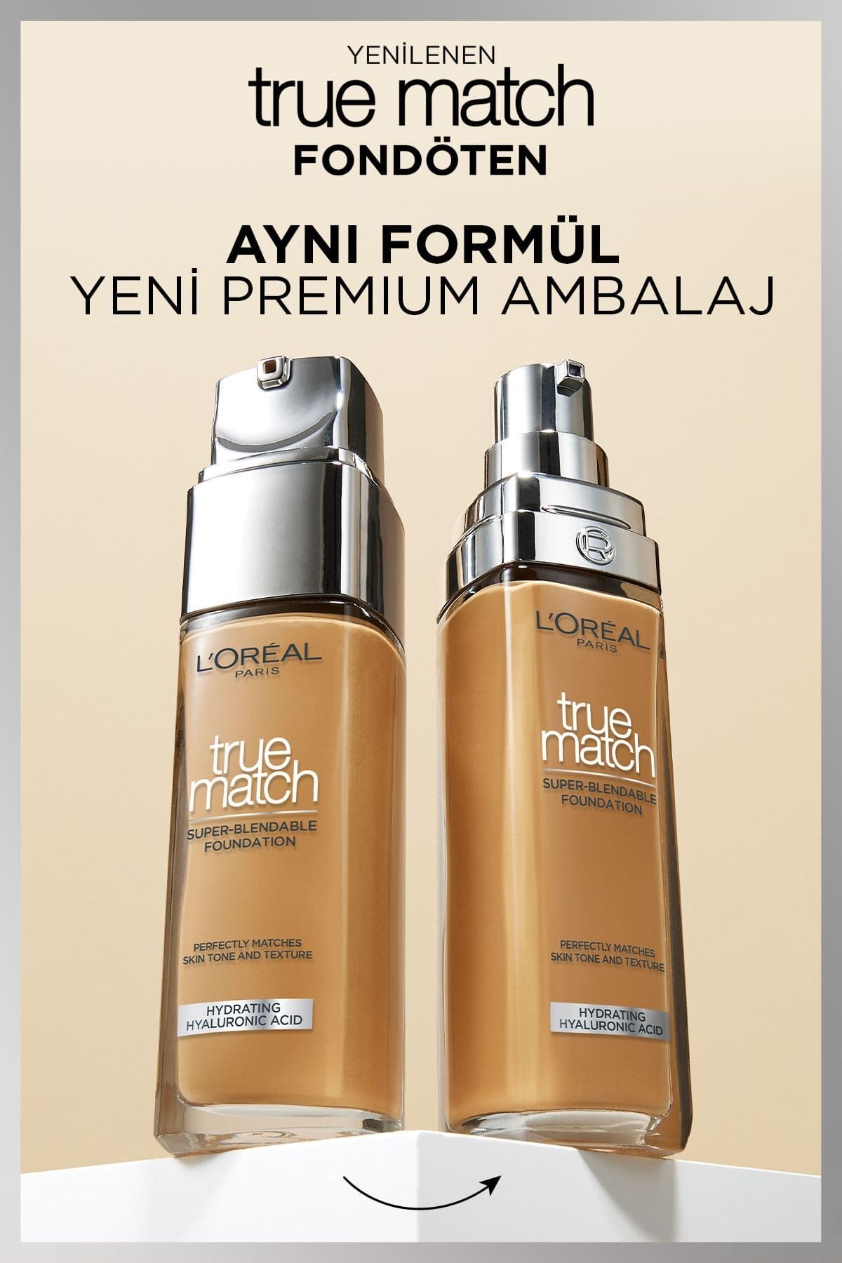LOREAL PARİS TRUE MATCH  FONDÖTEN 1N IVORY-