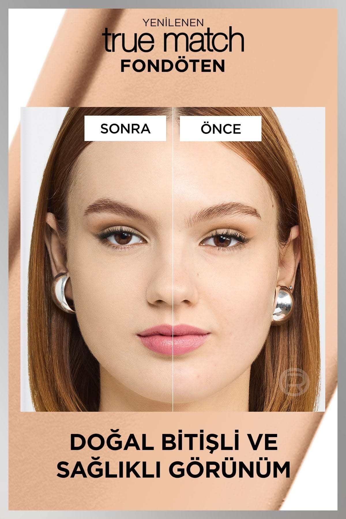LOREAL PARİS TRUE MATCH  FONDÖTEN 1N IVORY-
