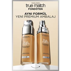 LOREAL PARİS TRUE MATCH BAKIM YAPAN 3R FONDÖTEN-