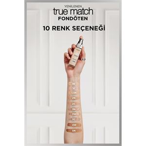 LOREAL PARİS TRUE MATCH BAKIM YAPAN 3R FONDÖTEN-