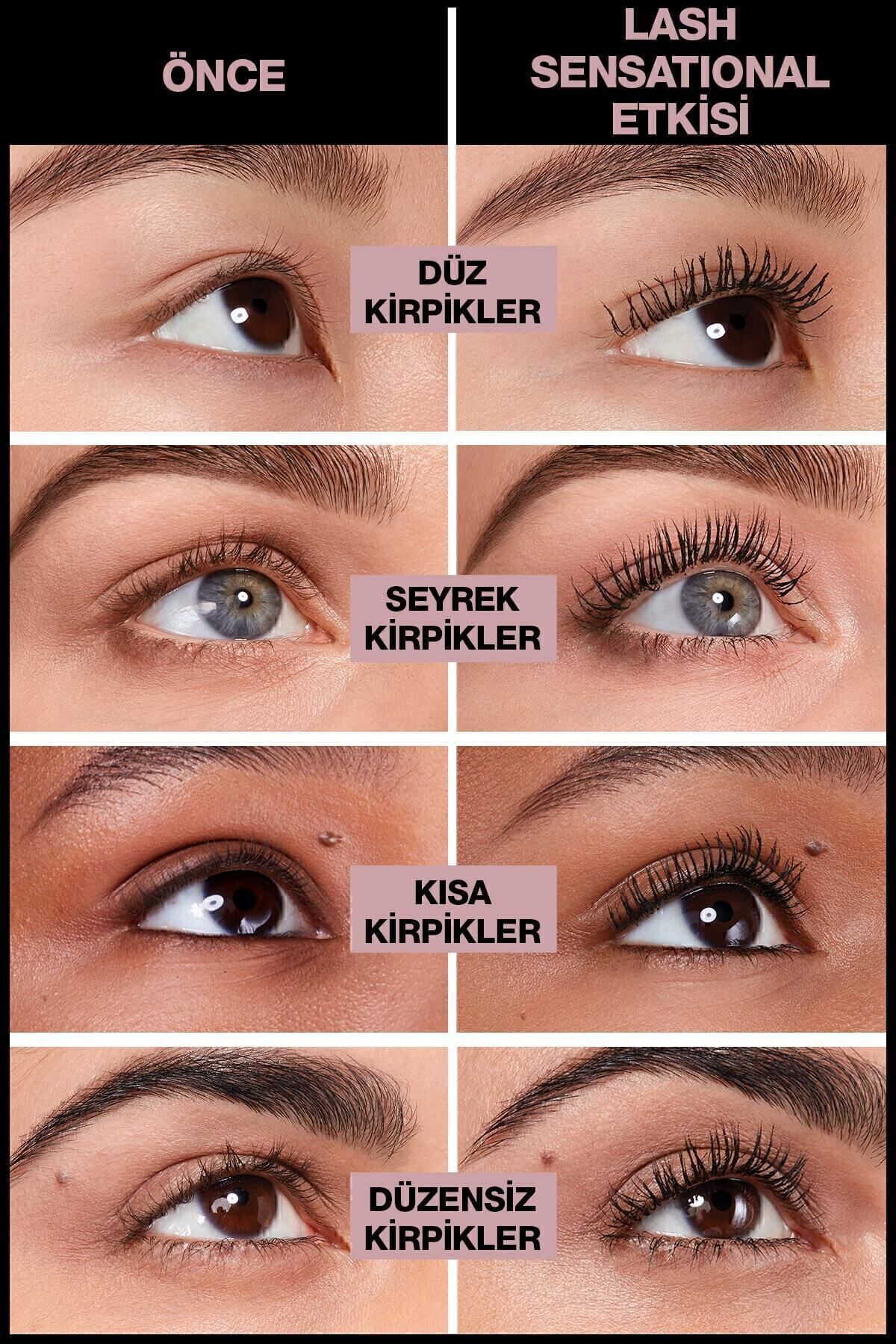 MAYBELLİNE NEW YORK VOLUM EXPRESS LASH SENSATİON MASKARA-