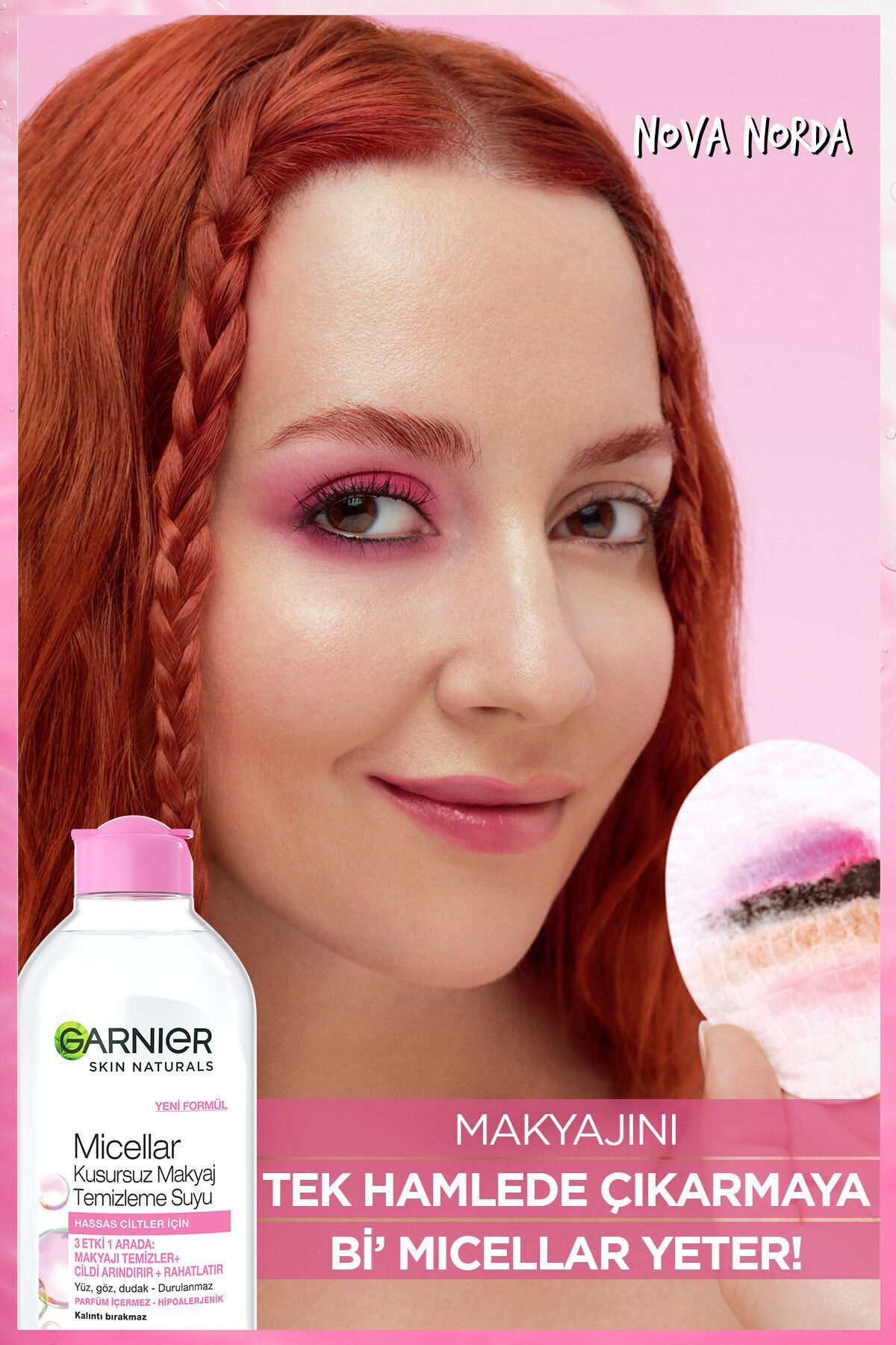 MİCELLAR KUSURSUZ MAKYAJ TEMİZLEME SUYU 400 ML-