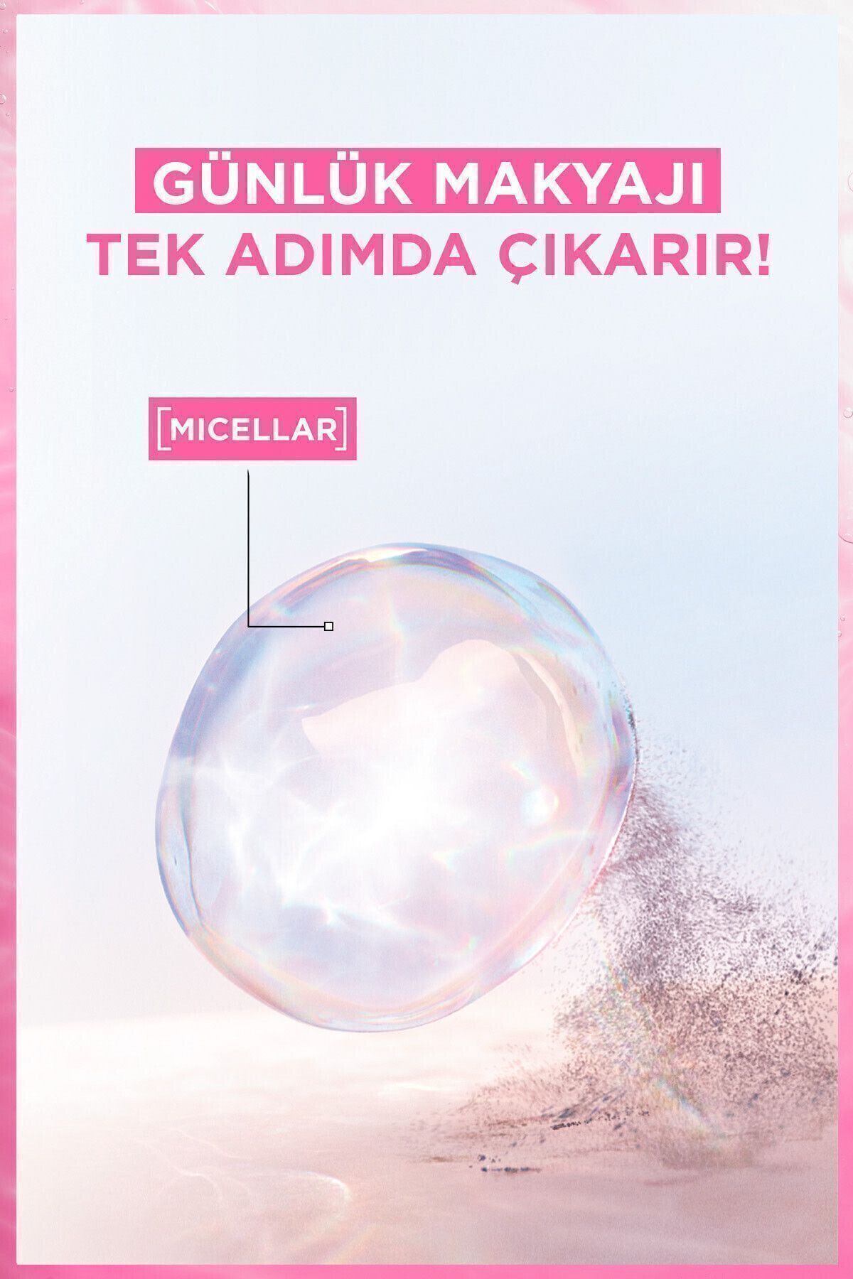 MİCELLAR KUSURSUZ MAKYAJ TEMİZLEME SUYU 400 ML-