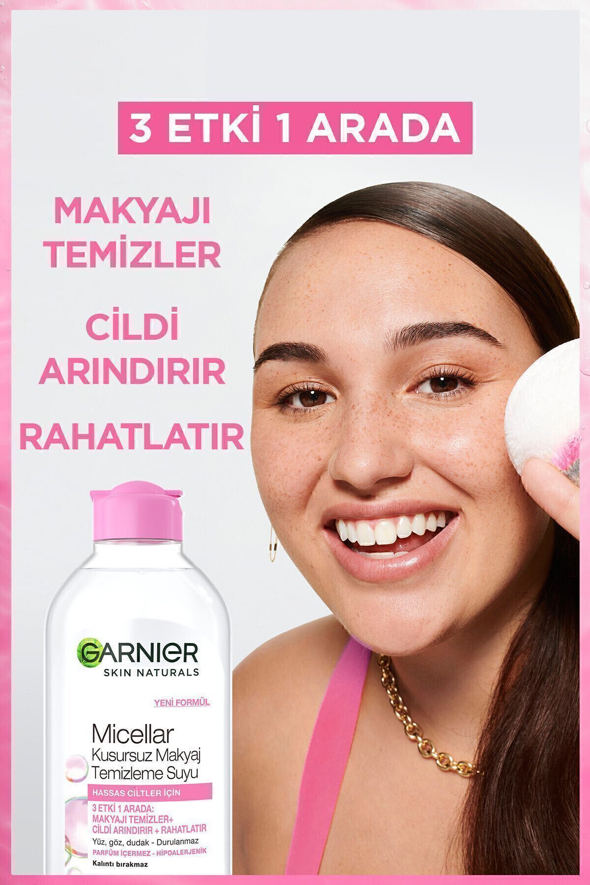 MİCELLAR KUSURSUZ MAKYAJ TEMİZLEME SUYU 400 ML-