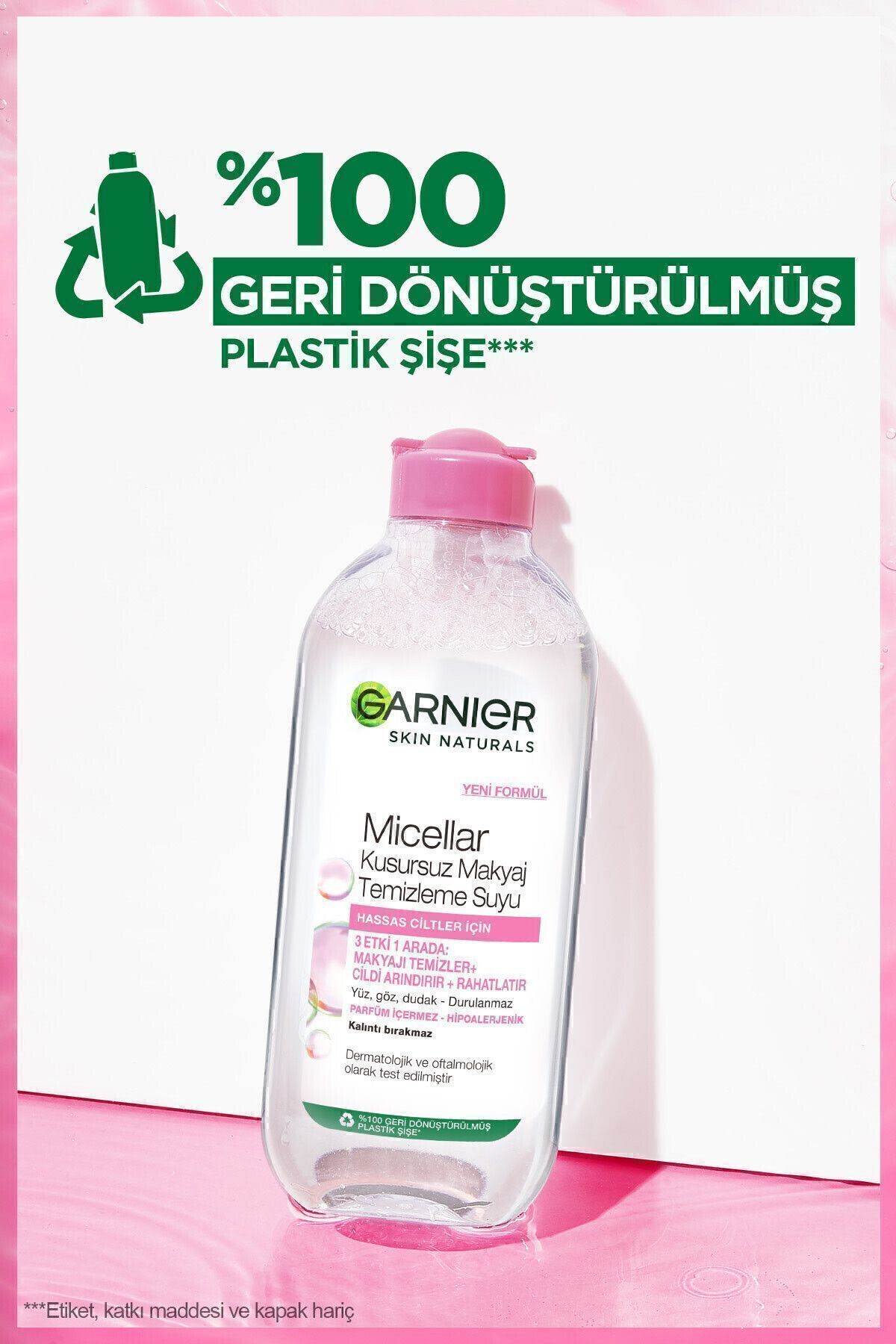 MİCELLAR KUSURSUZ MAKYAJ TEMİZLEME SUYU 400 ML-